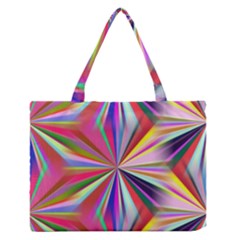 Star A Completely Seamless Tile Able Design Medium Zipper Tote Bag