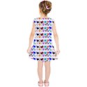 A Creative Colorful Background With Hearts Kids  Tunic Dress View2