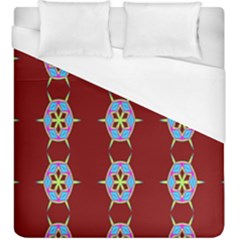 Geometric Seamless Pattern Digital Computer Graphic Duvet Cover (king Size)