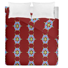 Geometric Seamless Pattern Digital Computer Graphic Duvet Cover Double Side (queen Size)