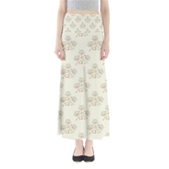 Seamless Floral Pattern Maxi Skirts by TastefulDesigns