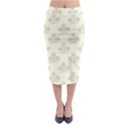 Seamless Floral Pattern Midi Pencil Skirt View1