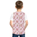 Beautiful hand drawn flowers pattern Kids  SportsWear View2