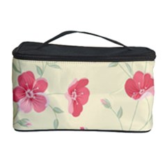 Seamless Flower Pattern Cosmetic Storage Case by TastefulDesigns