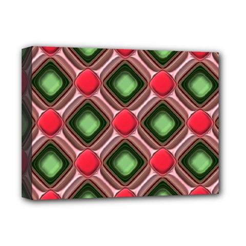 Gem Texture A Completely Seamless Tile Able Background Design Deluxe Canvas 16  X 12   by Nexatart