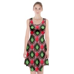 Gem Texture A Completely Seamless Tile Able Background Design Racerback Midi Dress by Nexatart