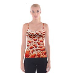 Water Drops Background Spaghetti Strap Top by Nexatart