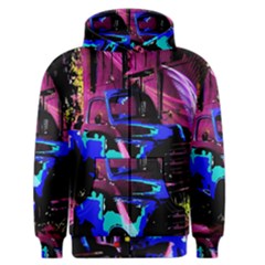 Abstract Artwork Of A Old Truck Men s Zipper Hoodie by Nexatart