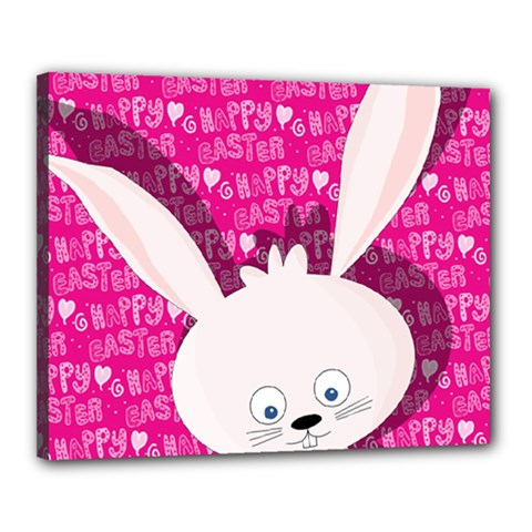 Easter Bunny  Canvas 20  X 16  by Valentinaart