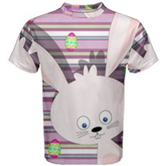 Easter Bunny  Men s Cotton Tee by Valentinaart