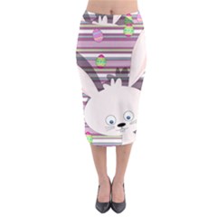 Easter Bunny  Midi Pencil Skirt by Valentinaart