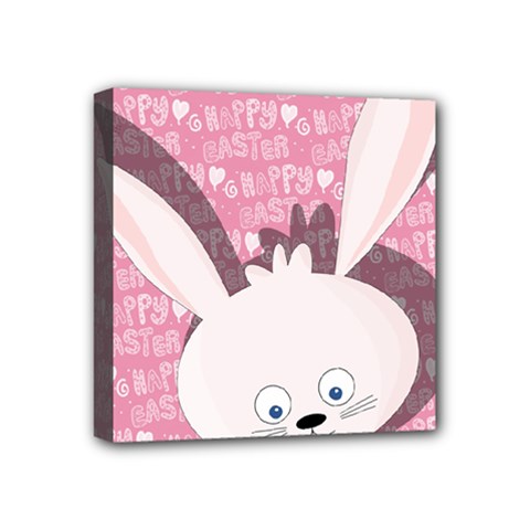 Easter Bunny  Mini Canvas 4  X 4  by Valentinaart