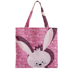 Easter Bunny  Zipper Grocery Tote Bag by Valentinaart