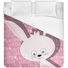 Easter Bunny  Duvet Cover (king Size)