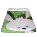 Easter bunny  Fitted Sheet (Queen Size) View1