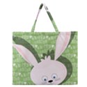 Easter bunny  Zipper Large Tote Bag View1