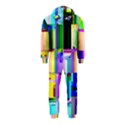 Glitch Art Abstract Hooded Jumpsuit (Kids) View2