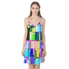 Glitch Art Abstract Camis Nightgown by Nexatart