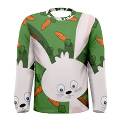 Easter Bunny  Men s Long Sleeve Tee by Valentinaart