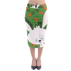 Easter Bunny  Midi Pencil Skirt by Valentinaart