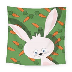 Easter Bunny  Square Tapestry (large)