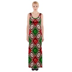 Gem Texture A Completely Seamless Tile Able Background Design Maxi Thigh Split Dress by Nexatart