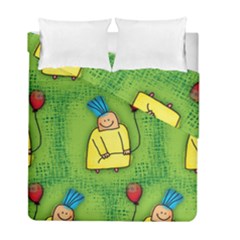 Party Kid A Completely Seamless Tile Able Design Duvet Cover Double Side (full/ Double Size)