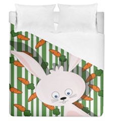 Easter Bunny  Duvet Cover (queen Size) by Valentinaart