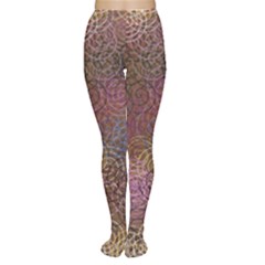 2000 Spirals Many Colorful Spirals Women s Tights by Nexatart