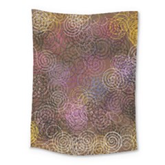 2000 Spirals Many Colorful Spirals Medium Tapestry