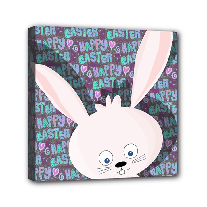 Easter bunny  Mini Canvas 6  x 6 