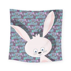 Easter Bunny  Square Tapestry (small)