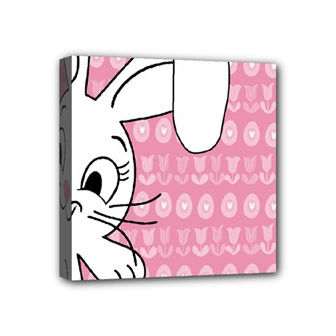 Easter Bunny  Mini Canvas 4  X 4  by Valentinaart