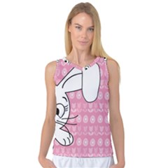 Easter Bunny  Women s Basketball Tank Top by Valentinaart