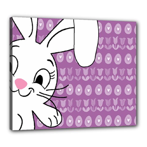 Easter Bunny  Canvas 24  X 20  by Valentinaart