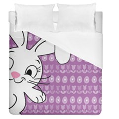 Easter Bunny  Duvet Cover (queen Size)