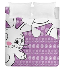 Easter Bunny  Duvet Cover Double Side (queen Size)