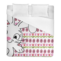 Easter Bunny  Duvet Cover (full/ Double Size) by Valentinaart