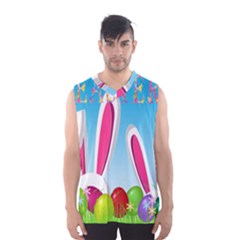 Easter Bunny  Men s Basketball Tank Top by Valentinaart