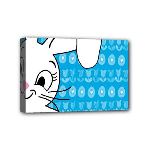 Easter Bunny  Mini Canvas 6  X 4  by Valentinaart