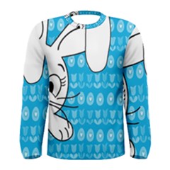 Easter Bunny  Men s Long Sleeve Tee by Valentinaart