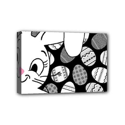 Easter Bunny  Mini Canvas 6  X 4  by Valentinaart