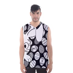 Easter Bunny  Men s Basketball Tank Top by Valentinaart