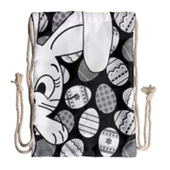 Easter Bunny  Drawstring Bag (large) by Valentinaart