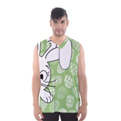 Easter Bunny  Men s Basketball Tank Top by Valentinaart