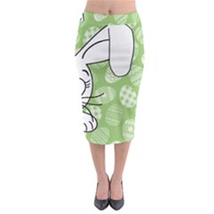 Easter Bunny  Midi Pencil Skirt by Valentinaart