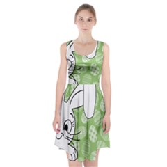 Easter Bunny  Racerback Midi Dress by Valentinaart