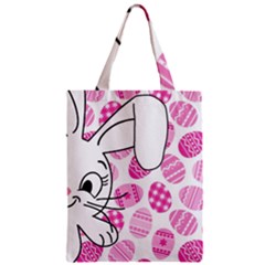 Easter Bunny  Zipper Classic Tote Bag by Valentinaart