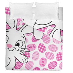 Easter Bunny  Duvet Cover Double Side (queen Size)