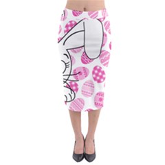 Easter Bunny  Midi Pencil Skirt by Valentinaart